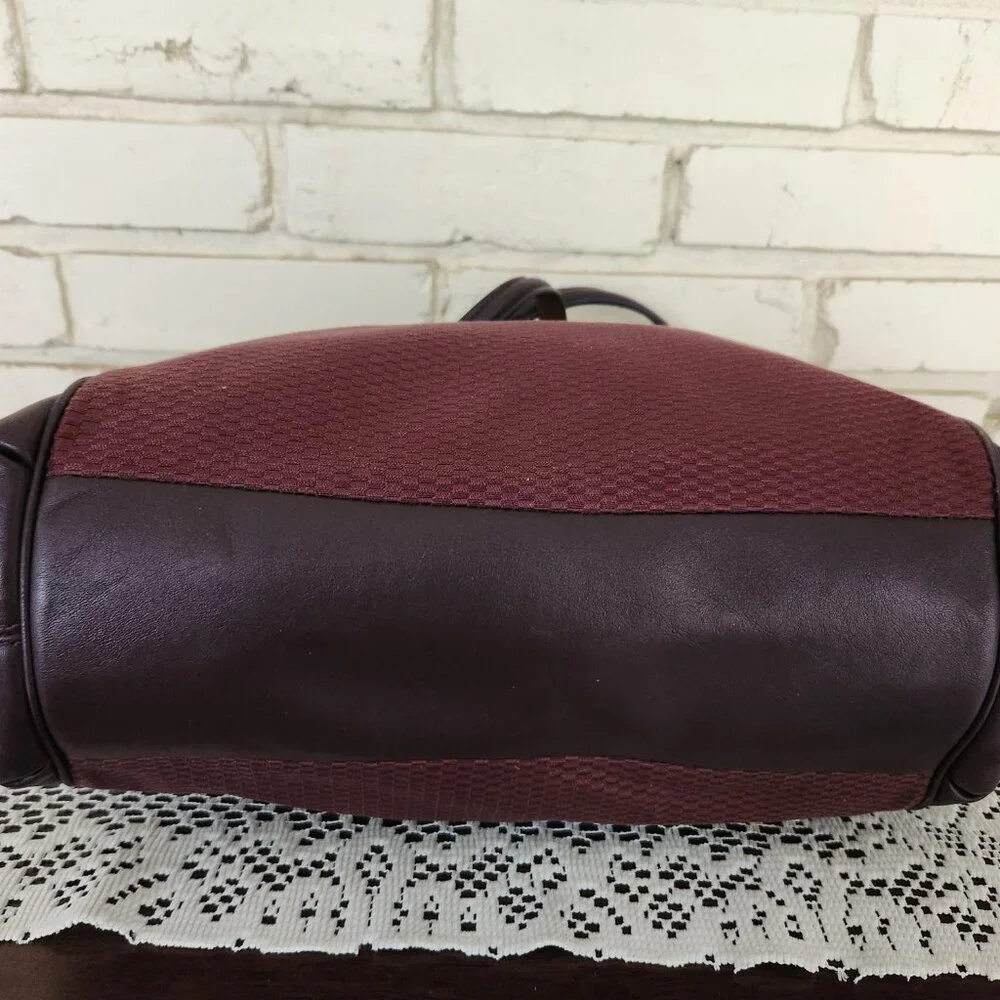 Like New Coach Lexy Oxblood Burgandy Shoulder Bag Large